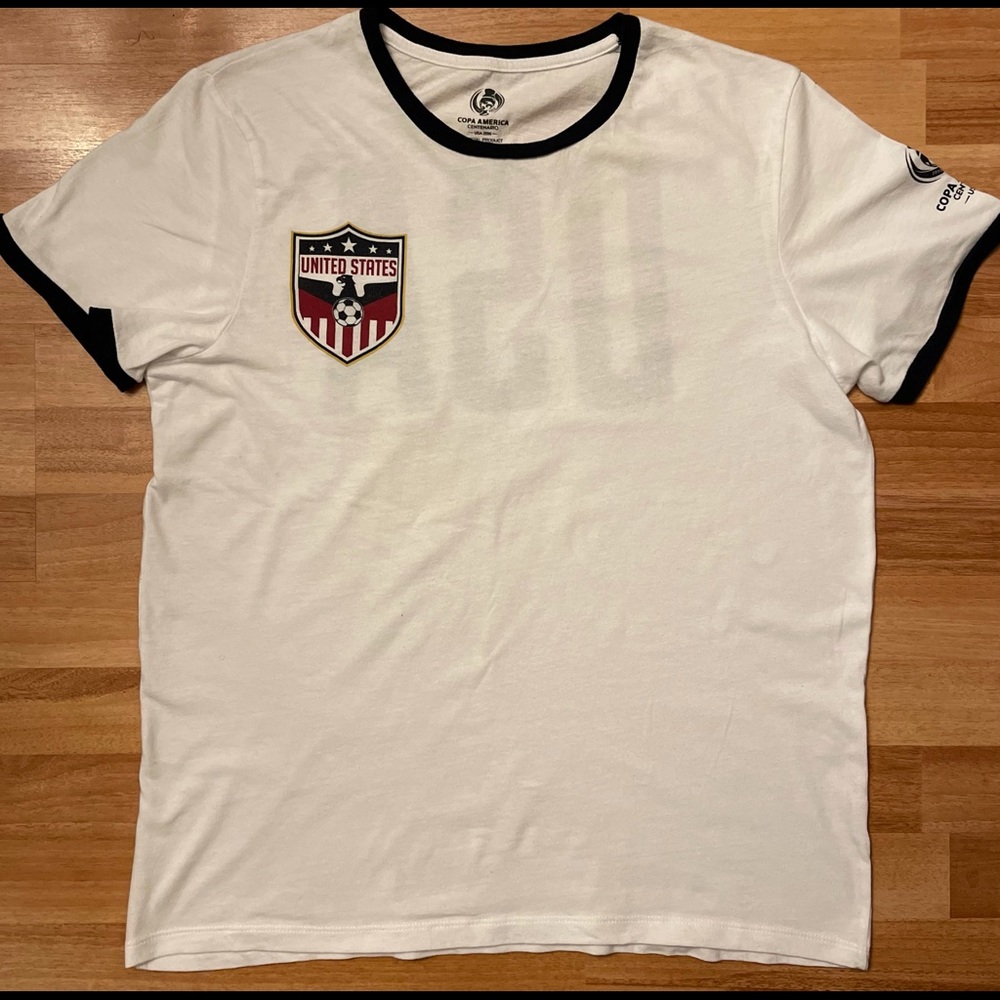 Copa America Centenario 2016 USA Shirt Size Large